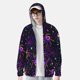 thumbnail image 2 of Balery Multi-colored Spiders Sudadera ligera de manga larga con capucha y protección solar UPF 50+ para hombre y mujer, ideal para pesca y running-Medium, 2 of 7