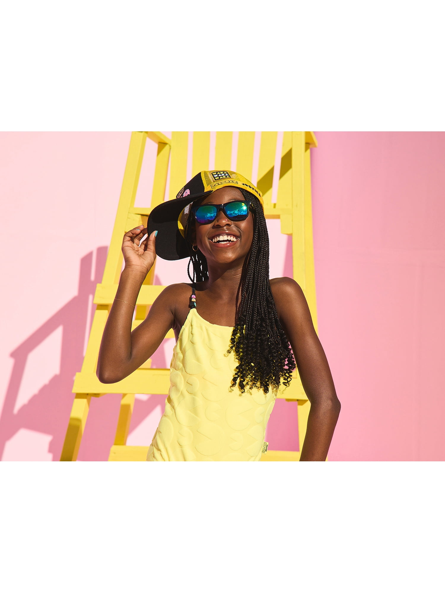 Justice Girls Terry Pacman One-Piece, Sizes 5-18