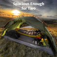 thumbnail image 3 of Tienda de Campaña Night Cat para Mochileros, Impermeable para 2 Personas, 3 of 6