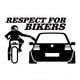 thumbnail image 1 of Ciclistas Impermeable Reflectante Biker Motocicleta Coche Auto Accesorios Pegatina Calcomanía Divertido Estilo De Coche Yuarrent VI009131-00, 1 of 5