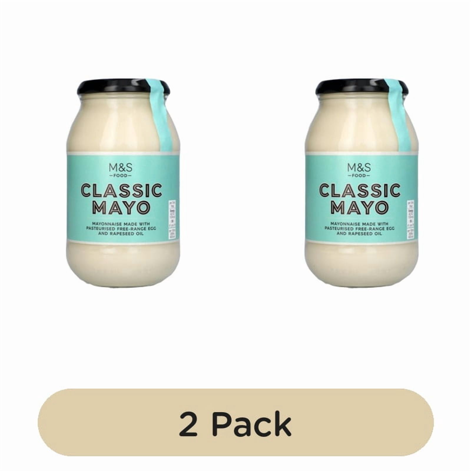 M&S Classic Mayonnaise 500ml, British Import (Pack of 2)
