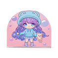 thumbnail image 2 of Haosy Napkin Holder for Table Acrylic Kitchen Paper Tissue Dispenser, Cute Girl Holding Bear, 2 of 9
