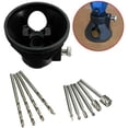 thumbnail image 2 of Rotary Multi Tool Kit, High Speed Steel Cutting Guide Attachment for Sturdy Controlled Cut, Accurate Punch and Multipurpose Power Tools, Perfect for Your Rotary Device, 2 of 5