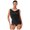 Black, variant on Xnihocha Women's Rumba Samba Latin Jazz Dance Leotard Sleeveless Fringe Shiny Bodysuit Ballroom Red L