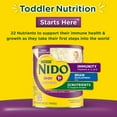 thumbnail image 2 of NIDO Lacto-Ease Toddler Milk Beverage Powder Mix, Reduced Lactose, 28.2 oz Canister, 2 of 13