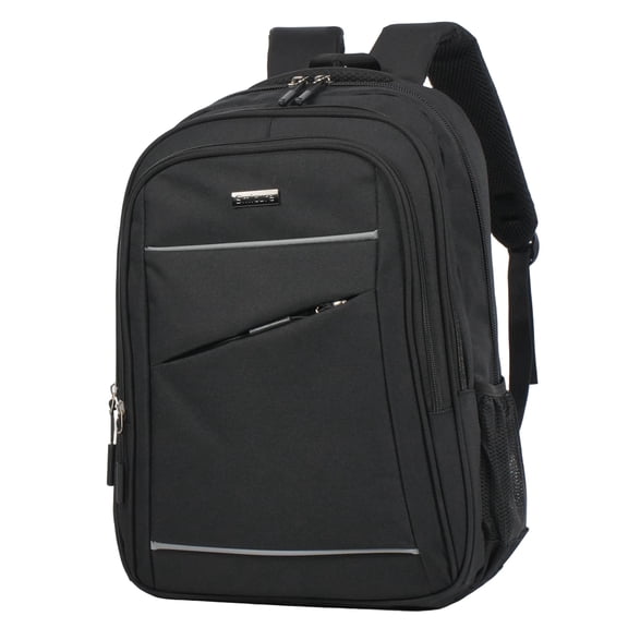 Travel carry on Backpack Business slim Sturdy Laptops Backpack, College School Computer Bag Gift for Men & Women Fits 15 Inch Notebook.Black