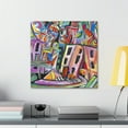 thumbnail image 4 of Urban Dreamscape Scene - Canvas, 4 of 10