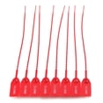 thumbnail image 3 of 100 Plastic Tamper Seals, Zip Ties For Fire Extinguishers Pull Tite Security Tags Numbered Disposable Self-locking Tie 250mm Length (red), 3 of 5