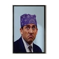 thumbnail image 5 of Haus and Hues Michael Scott The Office Poster - The Office Merchandise The Office Posters for Guys The Office Wall Art Posters Prison Mike TV Show Meme Posters Michael The Office (Framed Black, 24x36), 5 of 5