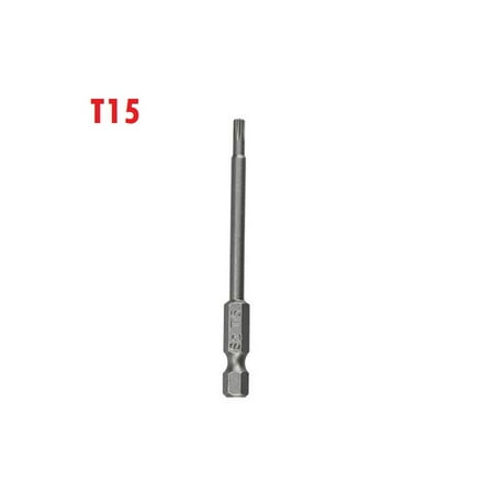 

GLFILL 1Pc -T40 Magnetic Head Torx Screwdriver Bit 75mm Security Tamper Proof Star