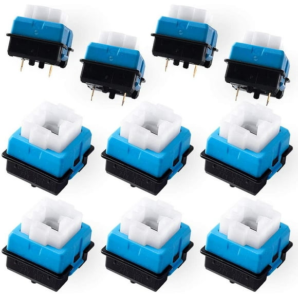 10X Romer G Mechanical Keyboard Switches Compatible for Logitech G810 G910 G413 Pro Keyboards (Blue)