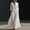 White women's v neck maxi dress a1, variant on Uscallm Women's V Neck 3/4 Sleeve Button Down Maxi Dresses Flowy Boho Casual Loose Long Travel Beach Sundresses, Brown M