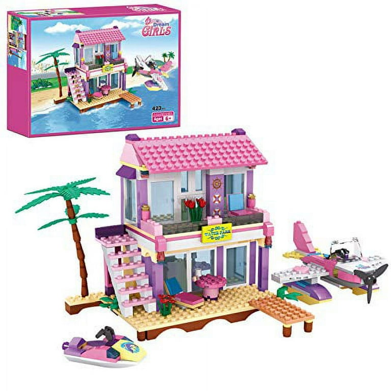Dream Girls Building Blocks Toys Friends Building Set Big Beach