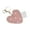 Pink, variant on Elegant Heart Key Rings Hangings Decorations Key Chain Love Heart Bag Dangler