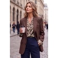 thumbnail image 5 of Zeagoo Silk Long Sleeve Tops for Women Button-up Shirts Dressy Bussines Work Blouses, 5 of 6