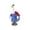 D, variant on School Supplies,23 Inch Porch Goose Outfit Back to School Decoration Set Seasonal Goose Costume for Lawn Display School Welcome Events and Outdoor Decor