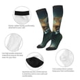thumbnail image 3 of Pofeuu Vintage Pattern Fox Print Stockings, Adult Running Hiking Socks for Youth and Adult, 3 of 6