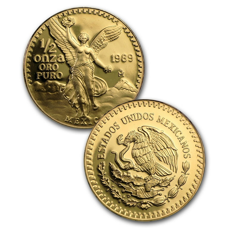 1989 Mexico - Rainbow Proof Libertad Set (Platinum, Silver, Gold