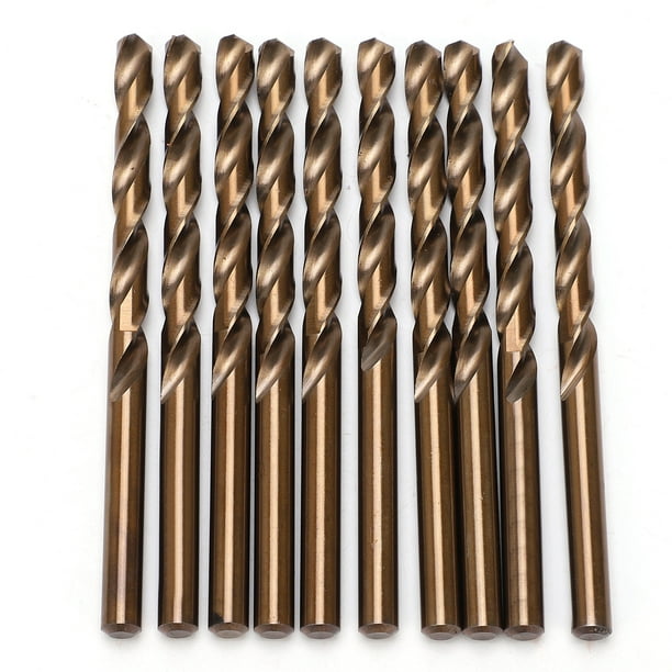 Jeu de 10 forets à métaux (tige hexagonale) - Wood, Tools & Deco