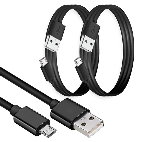 Cable USB BRENDAZ Micro USB de carga rápida de 3 pies (paquete de 2)