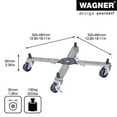 thumbnail image 4 of Tierra Garden 64-0827 Wagner Basic Adjustable Plant Caddy, Adjust from 12.5-18.1", 4 of 6