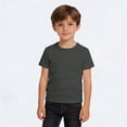 thumbnail image 2 of Byoo Boy T-Shirt Solid Short Sleeve Crew Neck Basic Tee Shirt Casual Breathable Soft T Shirt for Kids, 2 of 6