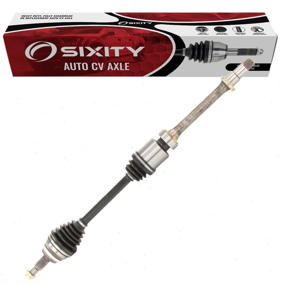 Sixity Front Right CV Axle compatible with Toyota Camry 2.5L L4 2012-2017 - Passenger Side Complete Axle Shaft Assembly
