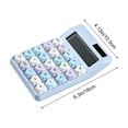 thumbnail image 4 of Sentmoon Calculators Calculators Desktop Stylish High Appearance Solar-Powered Calculators Portable Calculators for Students Desktop Calculators for Office and Accounting, 4 of 7