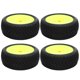 thumbnail image 1 of RC Car Tires, 4Pcs RC Rubber Anti-Skid Tires, Anti-Skid RC Model RC Model Car For RC Car RC Toy ANGGREK RC Rubber Anti‑Skid Tires, 1 of 8