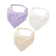 thumbnail image 2 of Flower Mesh Hair Ornament Simple Embroidery Small Fresh Hair Ornament,White Polyester Hair Clip, 2 of 3