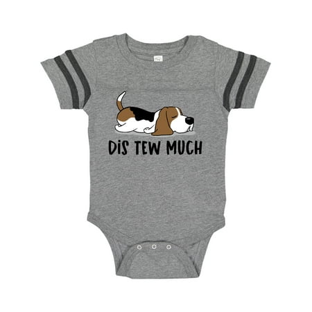 

Inktastic Napping Dis Tew Much Hound Dog Gift Baby Boy or Baby Girl Bodysuit