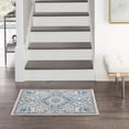 thumbnail image 3 of Nourison Elation Bohemian Medallion Indoor Rug Ivory Blue 2' x 3', 3 of 8
