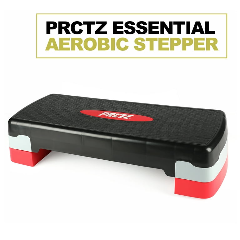 PRCTZ Essential Aerobic Stepper, 2- level Platform, 4-6 Inches