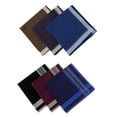 thumbnail image 2 of Milaget 6 Pieces Dark Plaid Handkerchief Assorted Color Reusable Pocket Square 40cmx40cm, 2 of 9