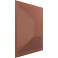thumbnail image 2 of Ekena Millwork 11 7/8"W x 11 7/8"H Diane EnduraWall Decorative 3D Wall Panel, Universal Pearl Metallic Champagne Pink (12-Pack for 11.76 Sq. Ft.), 2 of 6