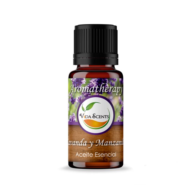 Aceite Esencial de Lavanda y Manzanilla - Aromaterapia 10 ML Vida Scents aceite_esencial_Lavanda_Manzanilla_10