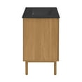 thumbnail image 5 of Classe 18 in. Oak Bathroom Vanity With Black Ceramic Sink Top, 5 of 8