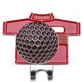 thumbnail image 3 of Clips únicos para gorras de golf con marcador de pelota de golf Clip para gorra de golf duradero rojo, 3 of 6