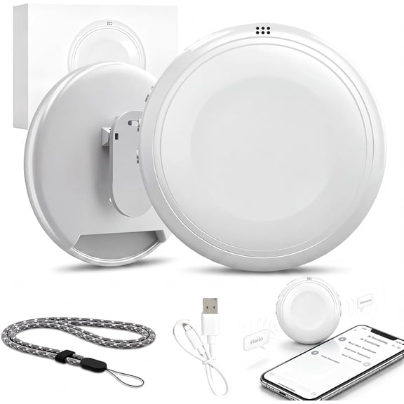 Ai Real-Time Language Practice Companion, Portable AI Translator Device with Voice Translation for Travel and Daily Communication