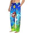 thumbnail image 2 of Saiise Mario Az Print Mens Pama Pants for Men,Mens Lounge Pants,Funny Gifts for Men,Men's Pama Bottoms, 2 of 7