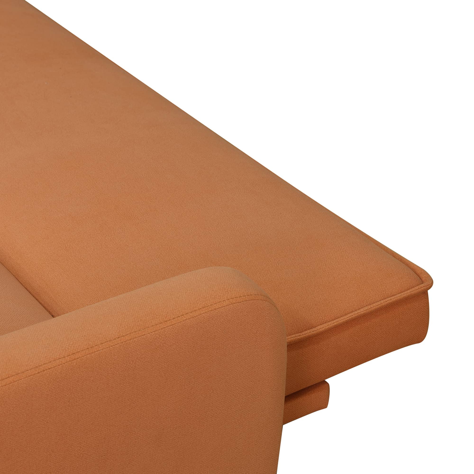 MAYEERTY Orange Calico Living Room Sofabed