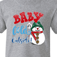 thumbnail image 4 of Inktastic Baby It's Cold Outside Youth T-Shirt, 4 of 5