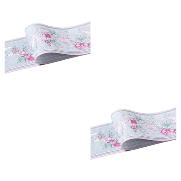 Cateissary Línea de cintura impermeable de PVC para pared, mano de obra exquisita, moda retra Type2 NO2