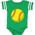 thumbnail image 3 of Inktastic Personalized Softball Boys or Girls Baby Bodysuit, 3 of 5