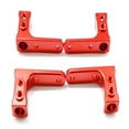 thumbnail image 1 of Tholdsy RCGOFFLOW-pedales mecanizados CNC de aleación de aluminio, montaje para pedales de control remoto 1/10, pieza de coche HPI VENTURE RC, Kits de construcción modelo Rojo, 1 of 6