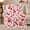 Lollipop Bows, variant on decorative motif Cane Peppermint Christmas Living Room Festive, Festive Holiday Scene, Warm Flannel Blanket for Living Room and Reading Nook, Art Lovers Christmas Gift, Festive Home Decor