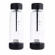 thumbnail image 1 of TWENTY39 qarbo LUXE - Botellas PET de 1 litro para máquina fabricadora de agua con gas premium - Paquete doble - Incluye dos tapas de carbonatación Airplus., 1 of 1