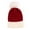 Red, variant on Diufon Unisex-Adult's Christmas Knitted Hat Winter Thickened Warm Outdoor Windproof Hat Santa Party Cap