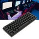 thumbnail image 3 of Teclado para Juegos 60 por Ciento Teclado Mecánico Portátil con Cable de 61 Teclas 60% Teclado para Juegos con Retroiluminación LED para Computadora, 3 of 8