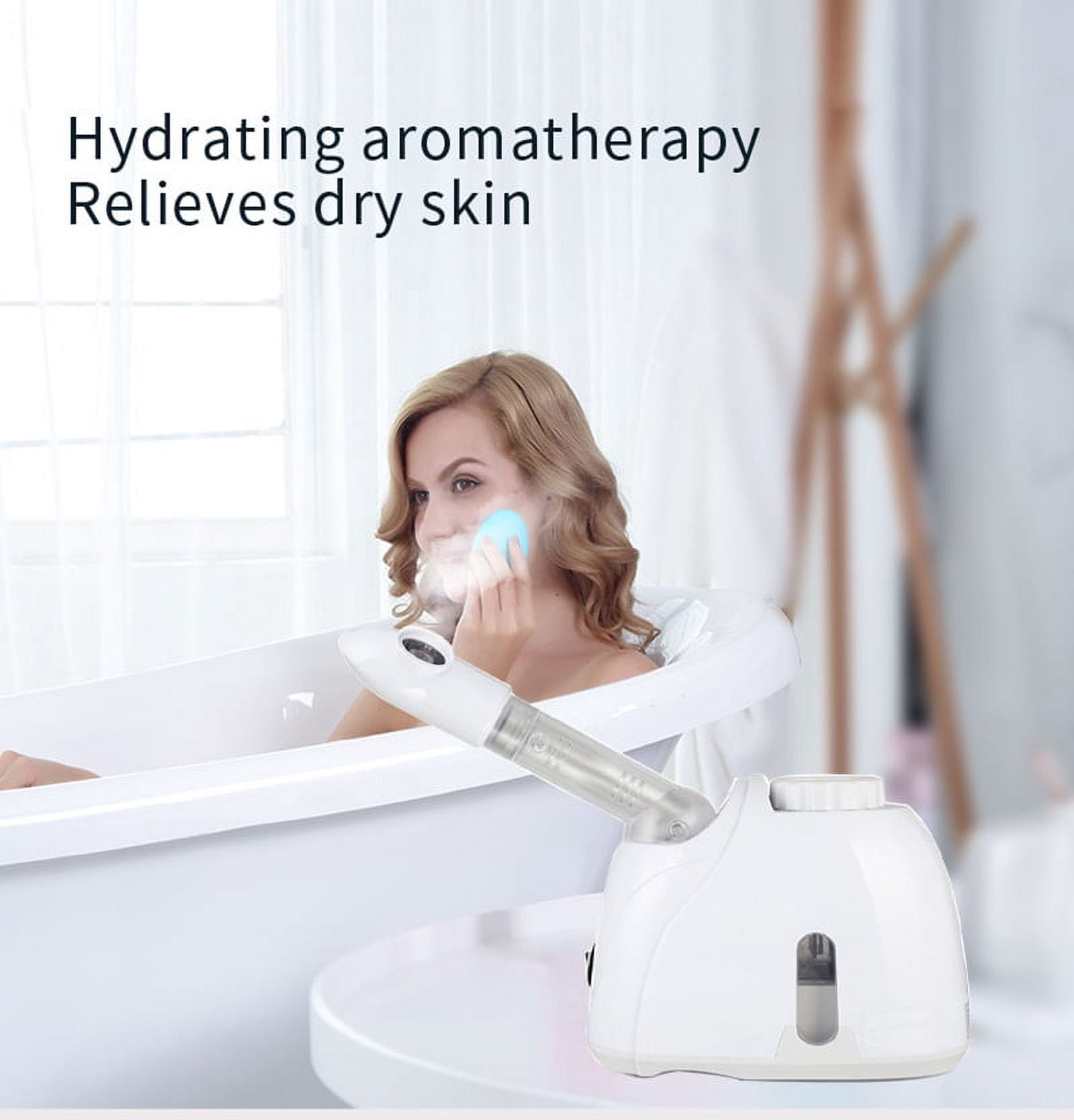 Ozone Facial Vaporer Facial Deep Cleaning Warm Mist Humidifier Spray Salon Home Spa Skin Care Whitening